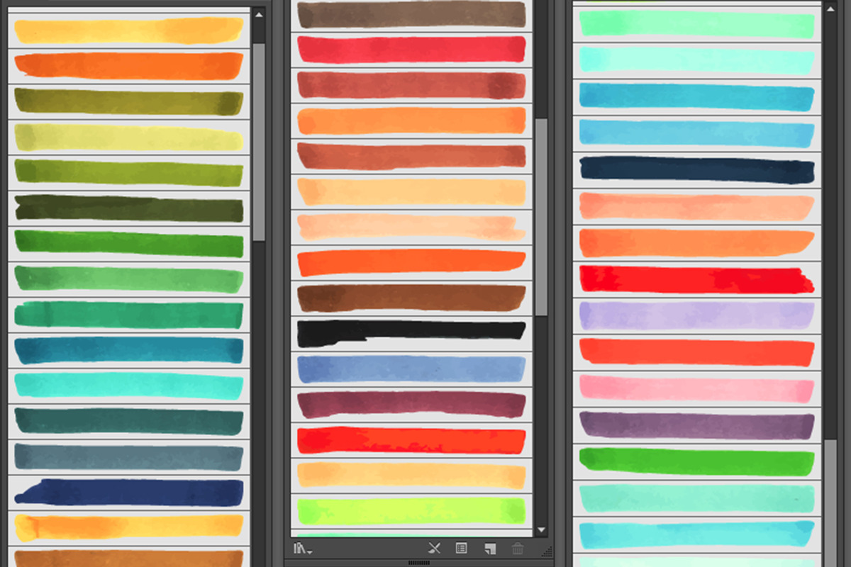 Marker brushes strokes VECTOR preview 4