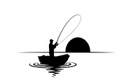 50 Fishing Boat Silhouette Vector, an Illustration by Gaye Art (Thumbnail 8 of 20)