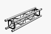 Trusses Collection - 129 PCS Modular, a Furniture 3D Model by akerStudio (Thumbnail 32 of 88)