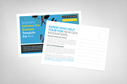 Cool Corporate Business Postcard, a Card Template by graphicforest (Thumbnail 2 of 2)