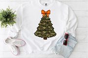 Coquette Camo Tree Glitter Christmas, an Illustration by Craft Nest (Thumbnail 6 of 6)