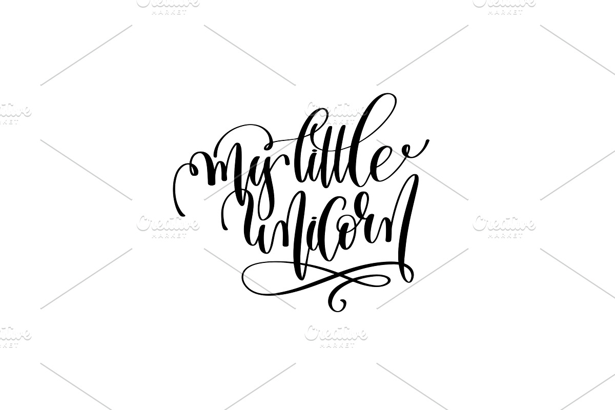 25 UNICORN QUOTES + 9 POSTERS, a Decorative Illustration by karakotsya (Photo 8 of 14)