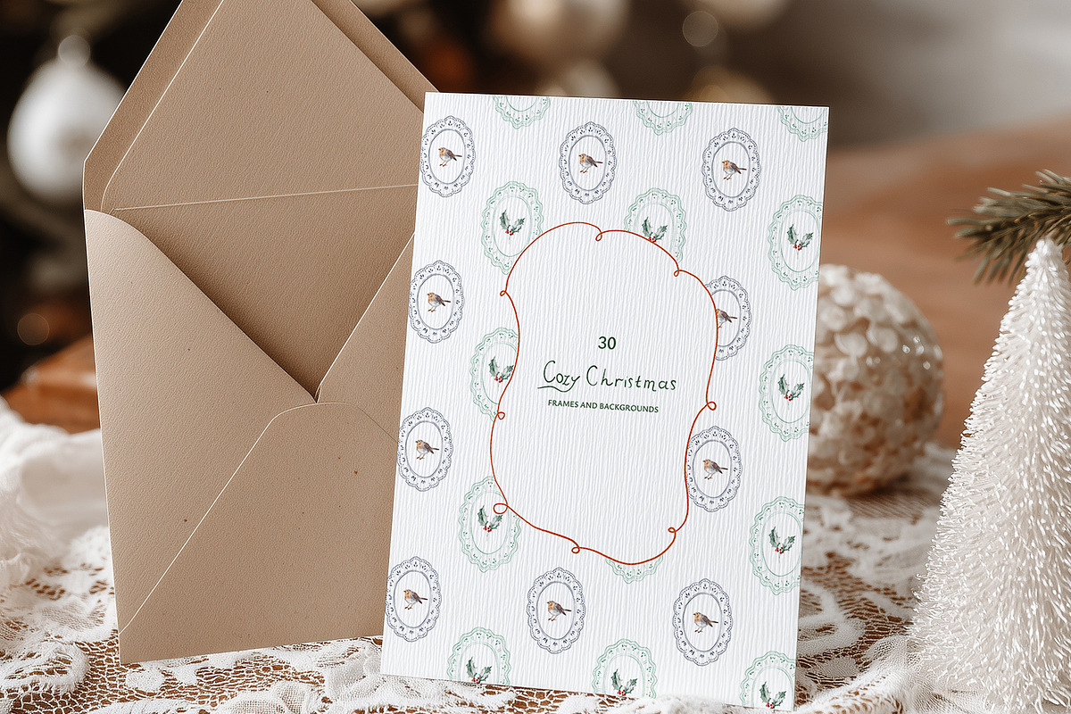 Cozy Christmas Watercolor Set, an Object Graphic by Watercolor_Ma (Photo 6 of 8)