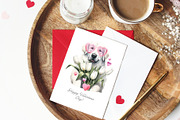 Festive dogs bundle, an Animal Illustration by TheCuteShop (Thumbnail 25 of 33)