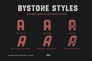 Bystone - Vintage Display Sans Serif, a Sans Serif Font by Illustraly Design (Thumbnail 3 of 7)