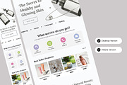 SkinBeauty - Skincare Landing Page, a Landing Page Template by twinstd (Thumbnail 5 of 5)