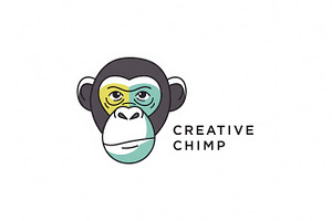 Creative Chimp Logo, a Branding & Logo Template by Logocreative