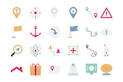 50+ Map & Navigation Icons, a Solid Icon by Vector Portal (Thumbnail 4 of 6)