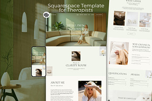 Squarespace Template for Therapist