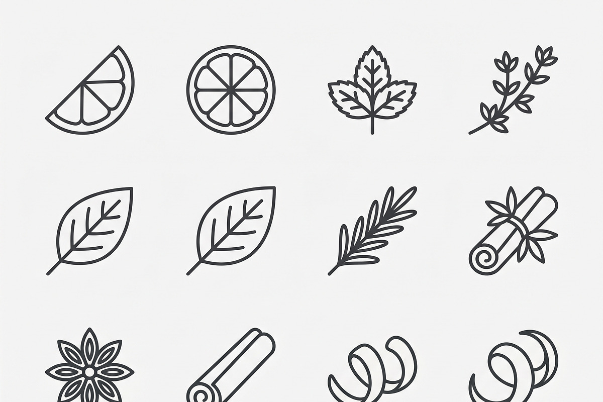 Vector Bundles Kitchen Outline Icons, an Outline Icon by adenpinkstore (Photo 3 of 10)