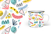Kids hand drawn seamless pattern, a Pattern Graphic by hanifa_design (Thumbnail 2 of 8)