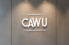 Cawu | Luxury Serif Typeface & Edito