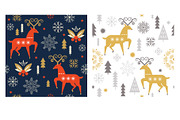 Christmas and New Year Ornament, a Seasonal Illustration by lenlis (Thumbnail 3 of 5)
