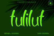 Tulilut - Script style font, a Sans Serif Font by mahstudios (Thumbnail 1 of 8)