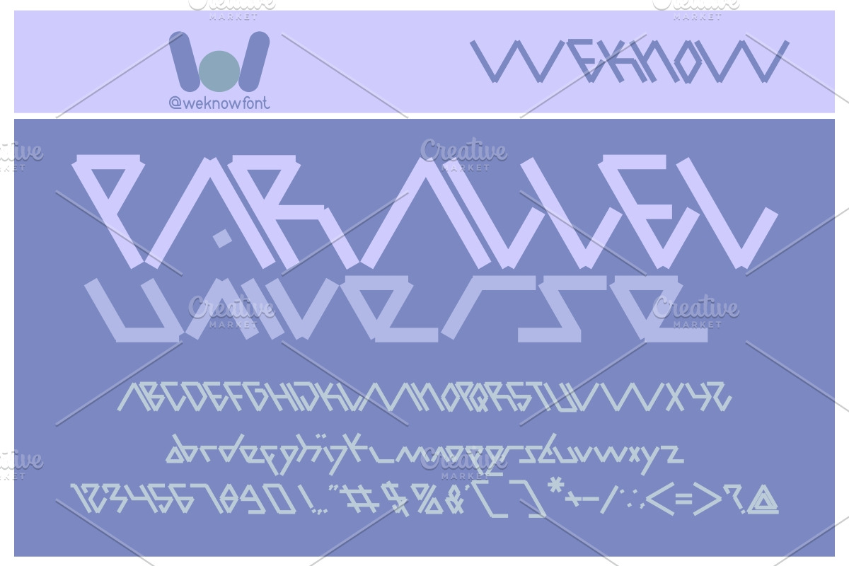 parallel font