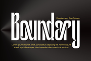 Development Significance - Condensed, a Sans Serif Font by 177Studio (Thumbnail 3 of 8)