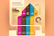 Info graphic templates., a Brochure Template by Radoman (Thumbnail 6 of 7)