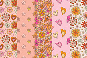 Talulah Retro Seamless Patterns, a Pattern Graphic by Emilie Cliche (Thumbnail 3 of 7)