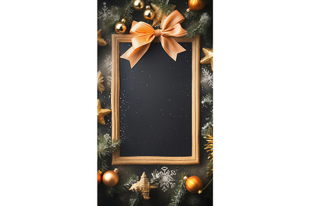 Christmas decorated frame, a Holiday Photo by CREATIVEDEF