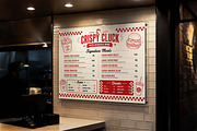 Fast Food Restaurant Wall Mockup, an Advertising Mockup by Pitchlook.Studio (Thumbnail 2 of 3)