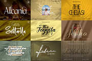 Display & Script Font Bundle, a Serif Font by mahstudios (Thumbnail 12 of 17)