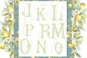 Lemon Watercolor Amalfi Collection, a Decorative Illustration by WonderWonder (Thumbnail 13 of 18)