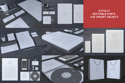 Blank Stationery / Branding Mock-Up, a Product Mockup by Yoopy Images (Thumbnail 2 of 5)
