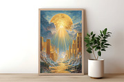 Golden Radiance Illustration, a Decorative Illustration by Housui Patterns (Thumbnail 8 of 12)