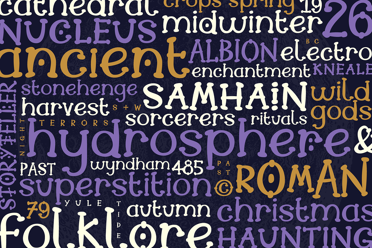 Moonshore - Folklore + Fantasy Font, a Font by Wingsart Studio (Photo 15 of 15)