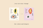 Vector Abstract Posters Collection, an Object Graphic by Ayya Studio (Thumbnail 10 of 11)