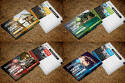 Postcard Design Bundle, a Card Template by Miyaji75 (Thumbnail 4 of 20)