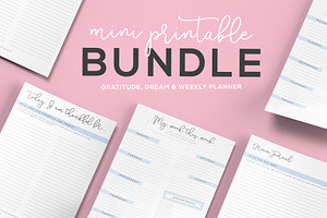 Mini Weekly Printable Bundle