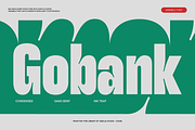TBJ Gobank Condensed Inktrap Power, a Sans Serif Font by Taboja Studio (Thumbnail 1 of 15)
