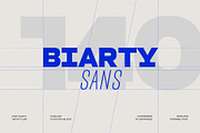 Biarty Sans — Grotesque Typeface, a Sans Serif Font by Nollev (Thumbnail 1 of 10)