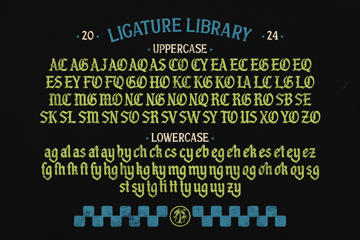Hold Money Blackletter Typeface, a Blackletter Font by alit design (Photo 13 of 15)