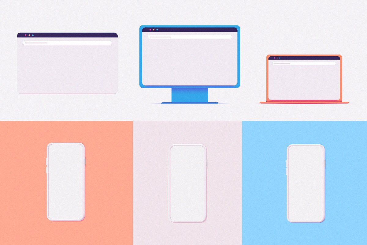 3D Toolkit-UI Elements Scene Creator, an UI Kit Template by Polar Vectors (Photo 9 of 15)