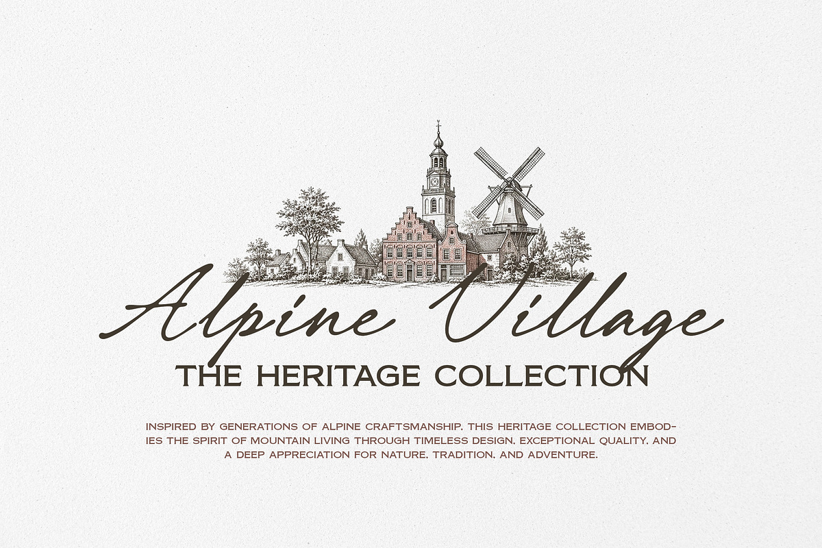 Royal Maison - Serif & Script Font, a Serif Font by Honestype (Photo 1 of 13)