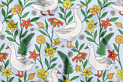 Spring Garden Vector Collection, a Pattern Graphic by rouxsupplyco (Thumbnail 9 of 15)