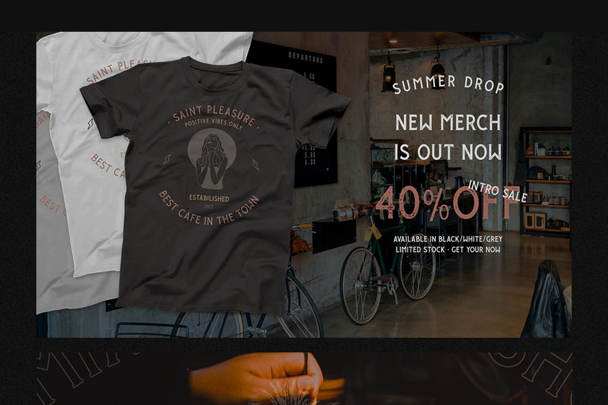 Giroud Vintage Font Family + Bonus, a Serif Font by Craft Supply Co. (Photo 11 of 12)