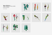 Exotic Tropical Patterns & Motifs, a Pattern Graphic by LEAFure (Thumbnail 8 of 13)