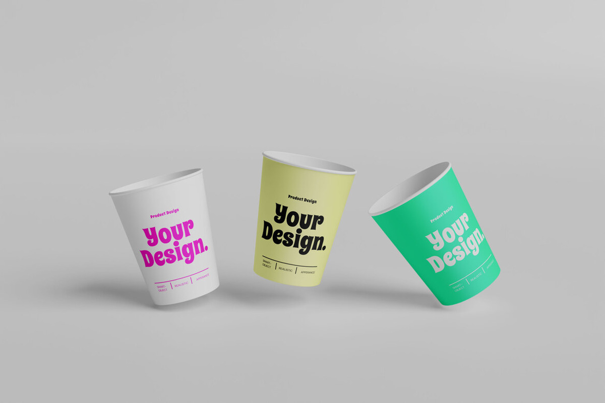 Realistic Coffee Cup Mockup PSD, a Cups & Container Mockup by MA-KING_ART (Photo 4 of 4)