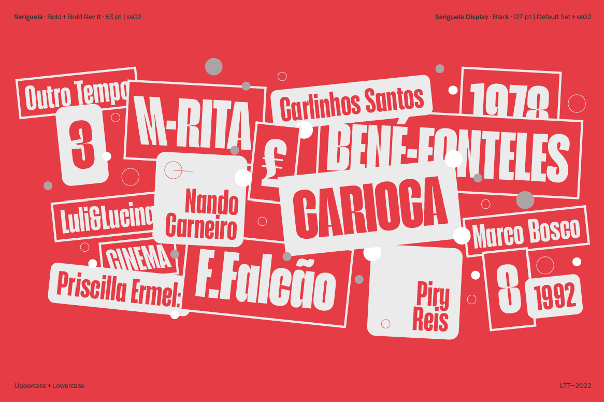 Seriguela - Family 50% off, a Sans Serif Font by Latinotype (Photo 10 of 15)