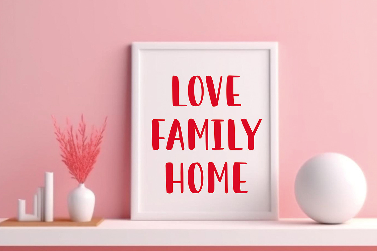 My Love, a Handwritten Font by Mozatype (Photo 5 of 7)