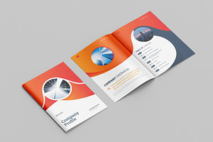 Editable Company Profile Brochure, a Brochure Template by Kazi Hossain
