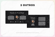 YouTube Branding Kit For Canva, a Social Media Template by OniriqveDesigns (Thumbnail 5 of 10)