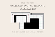 Kindle Oasis 2/3 Skin SVG PNG, a Graphic by STUDIO REFINERY (Thumbnail 3 of 5)