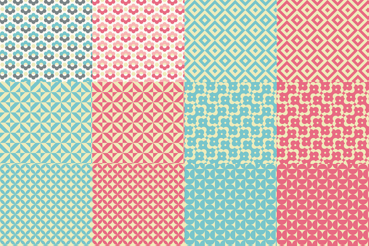 1950s Collage Art Pack, a Background Graphic by Pulpixel Design (Photo 14 of 14)