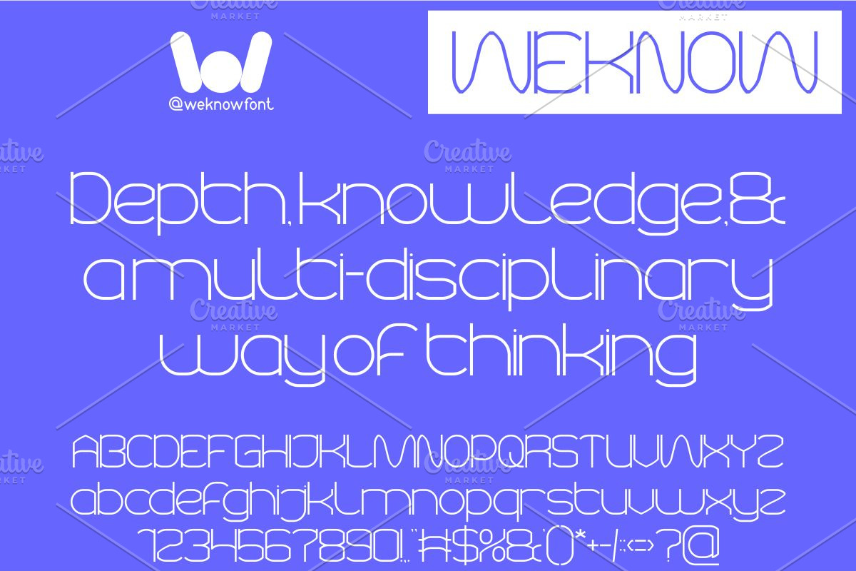 Polymath Font, a Sans Serif Font by weknow (Photo 2 of 8)