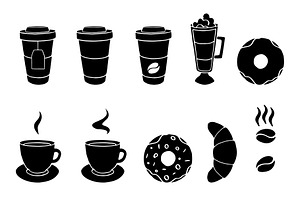 Vector Coffee And Tea Elements