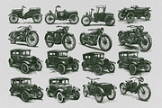 Hand Drawn Retro Things Vector Pack, an Object Illustration by Alternate Studio (Thumbnail 2 of 6)